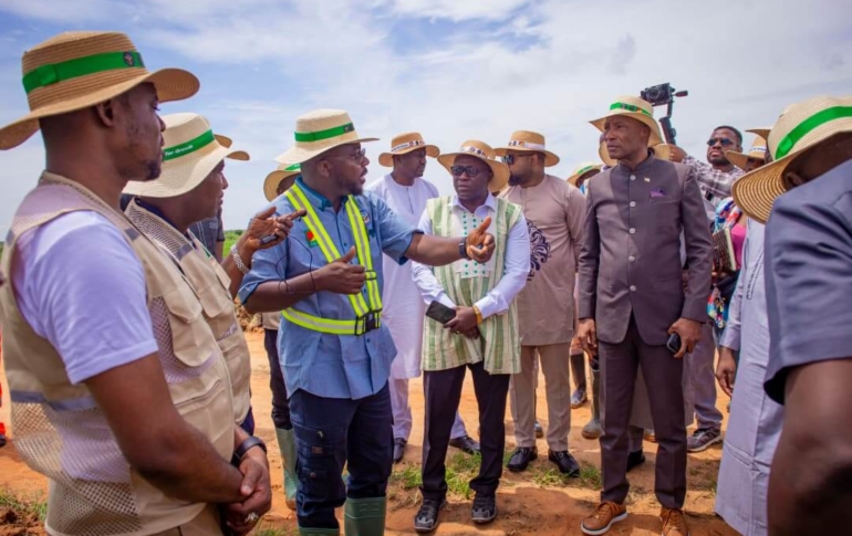 Learning visit by Liberian delegation under the Hon. Minister of Agriculture to Silvex farm estate in baranda, Jigawa State and Rice Mill in FCT to compare notes and transmit same strategies in the Republic of Liberia’s agricultural ecosystem